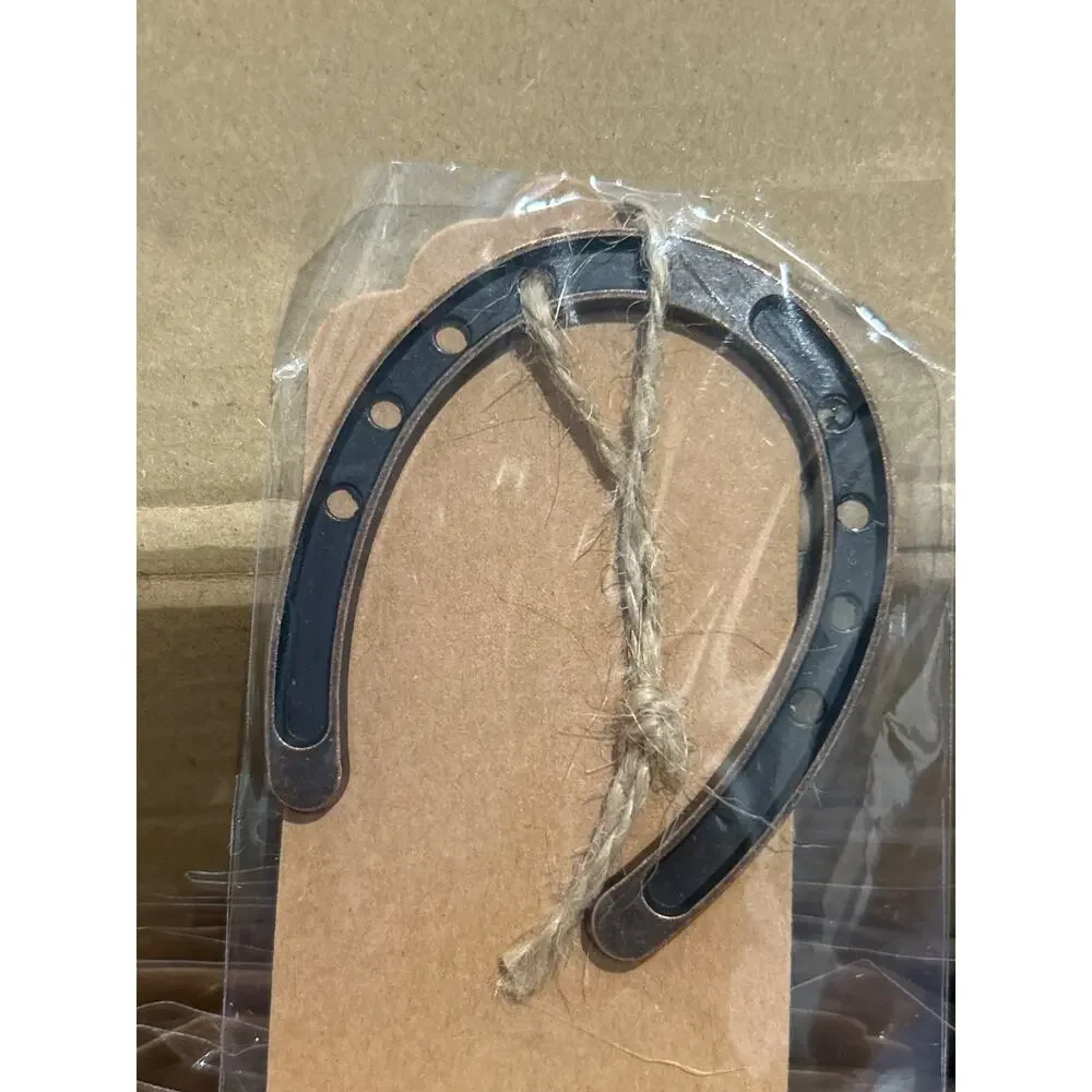 30 Metal Lucky HorseShoes with tags (Party or Wedding Favors)